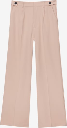 Pantaloni con piega frontale Pull&Bear di colore rosa pastello, Visualizzazione prodotti