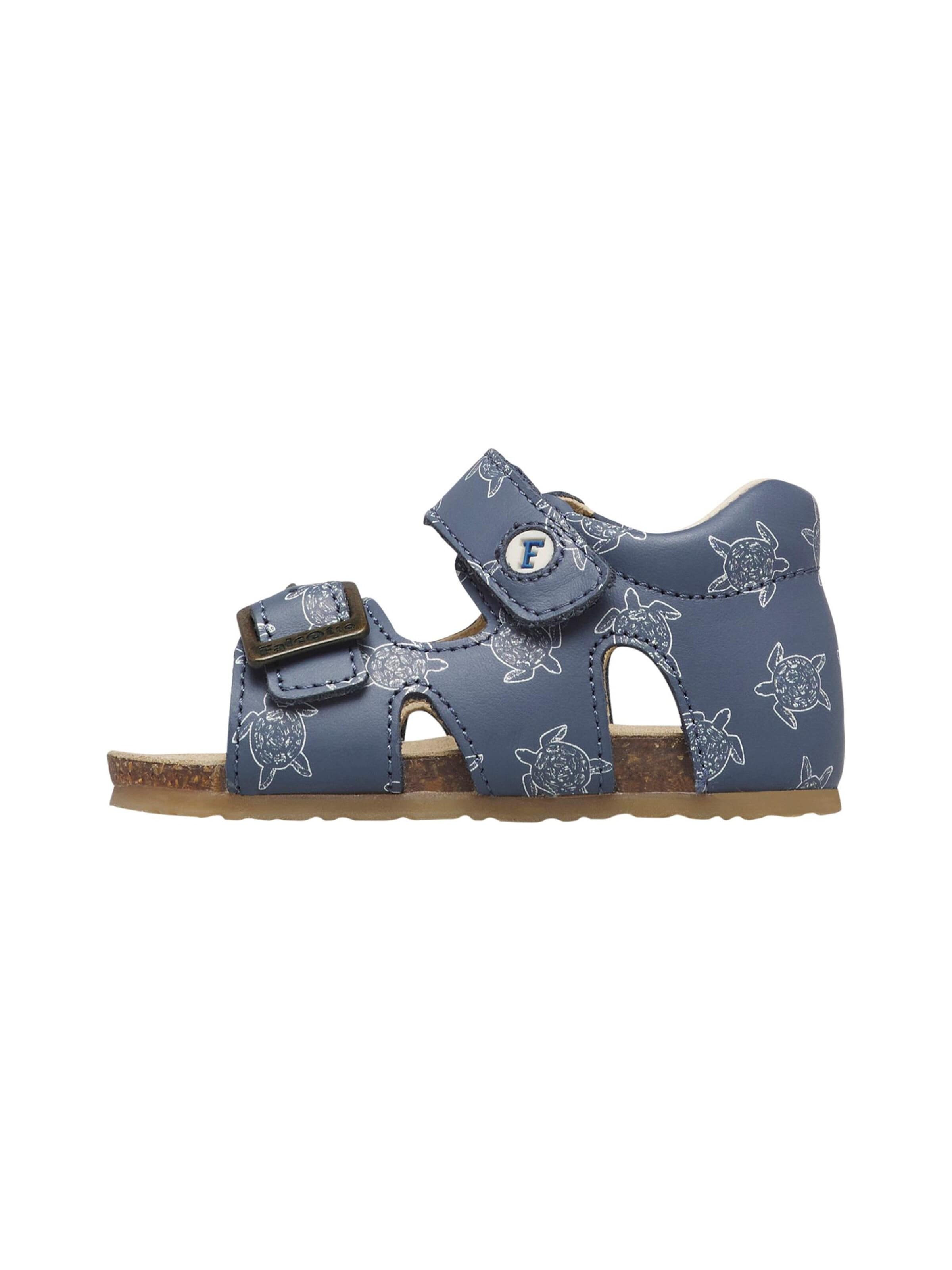 Falcotto Open schoenen 'BEA' in Blauw: voorkant