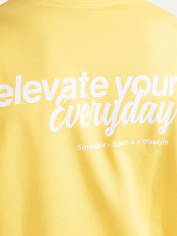 T-Shirt Smilodox en jaune