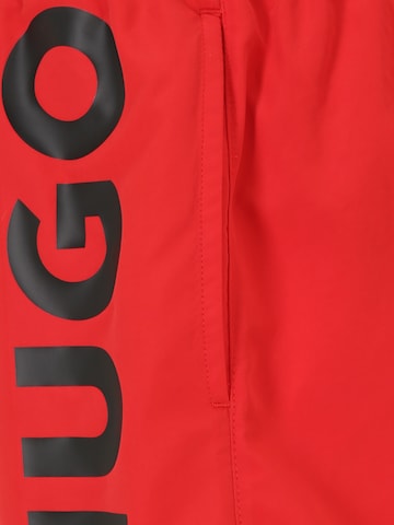 HUGO Red Badeshorts 'ABAS' in Rot