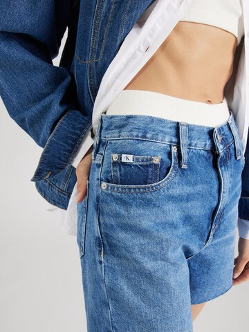 Calvin Klein Jeans Štandardný strih Džínsy - Modrá