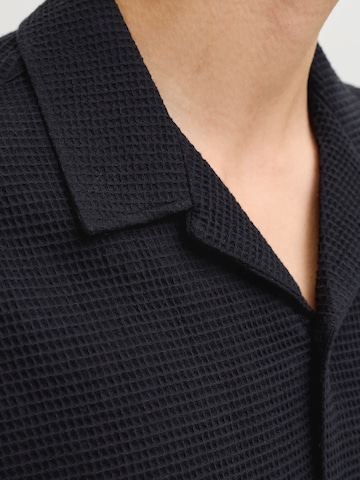 Fit confort Chemise 'JREBKORSO' JJ Rebel en noir