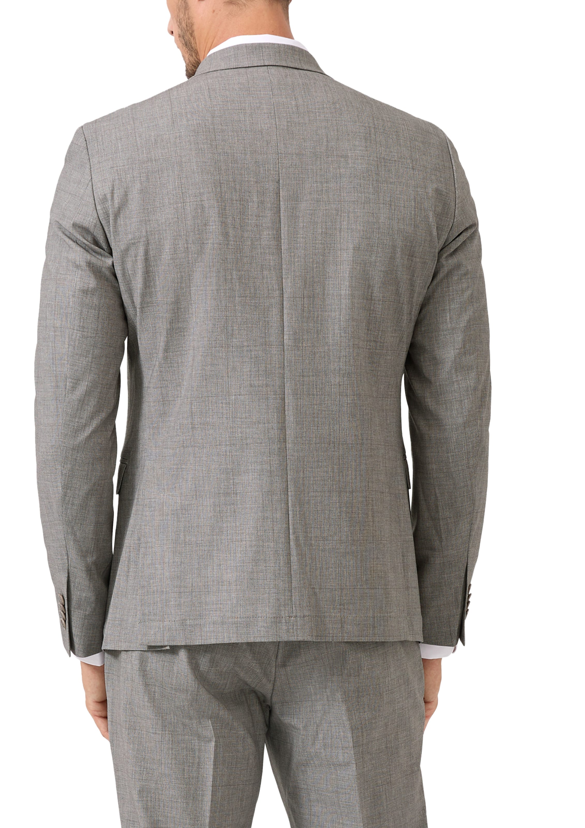 Coupe slim Veste de costume ' S.OPURE ' s.Oliver en marron