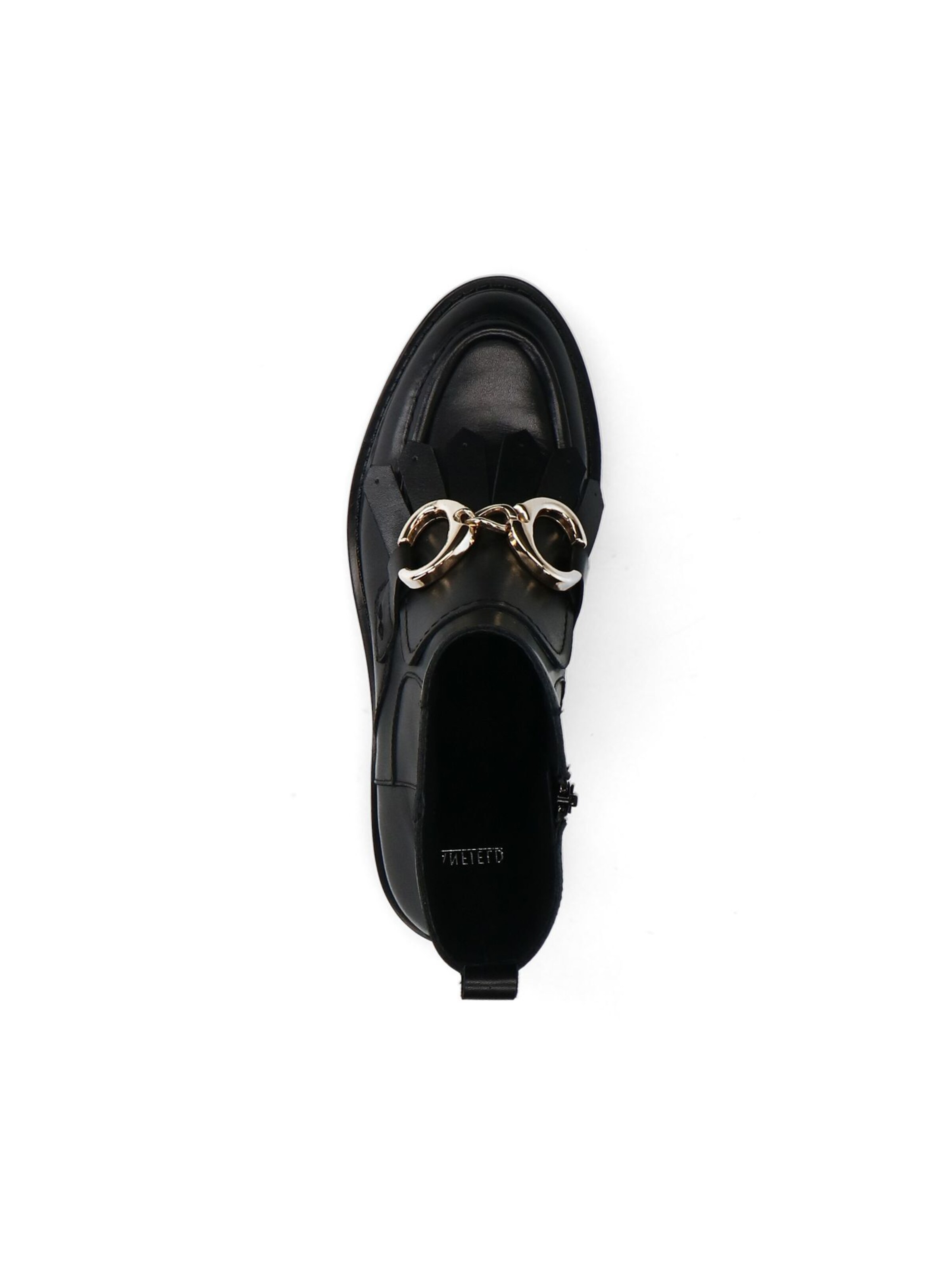 MANFIELD Enkellaarsjes in Zwart