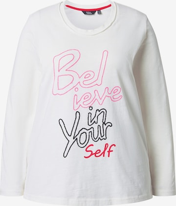 Ulla Popken Shirt in White: front