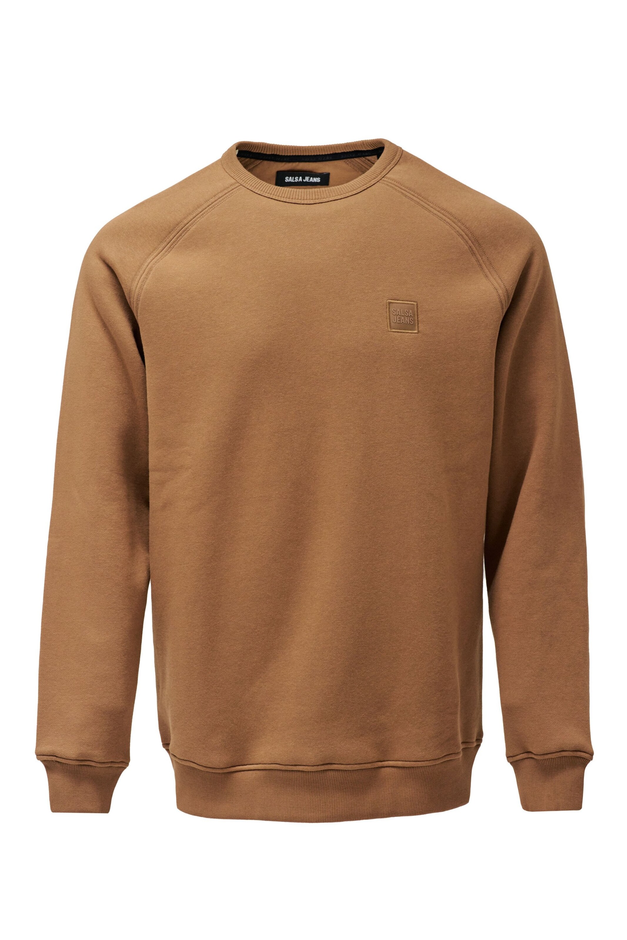 Salsa Jeans Trui in Bruin: voorkant