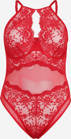 Body 'Effie' di Hunkemöller in rosso: frontale