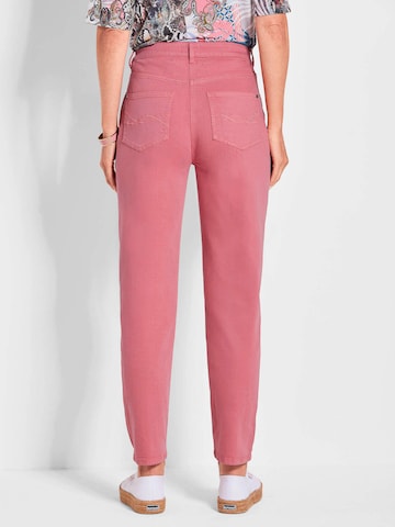 Goldner Skinny Jeans 'Sara' in Roze