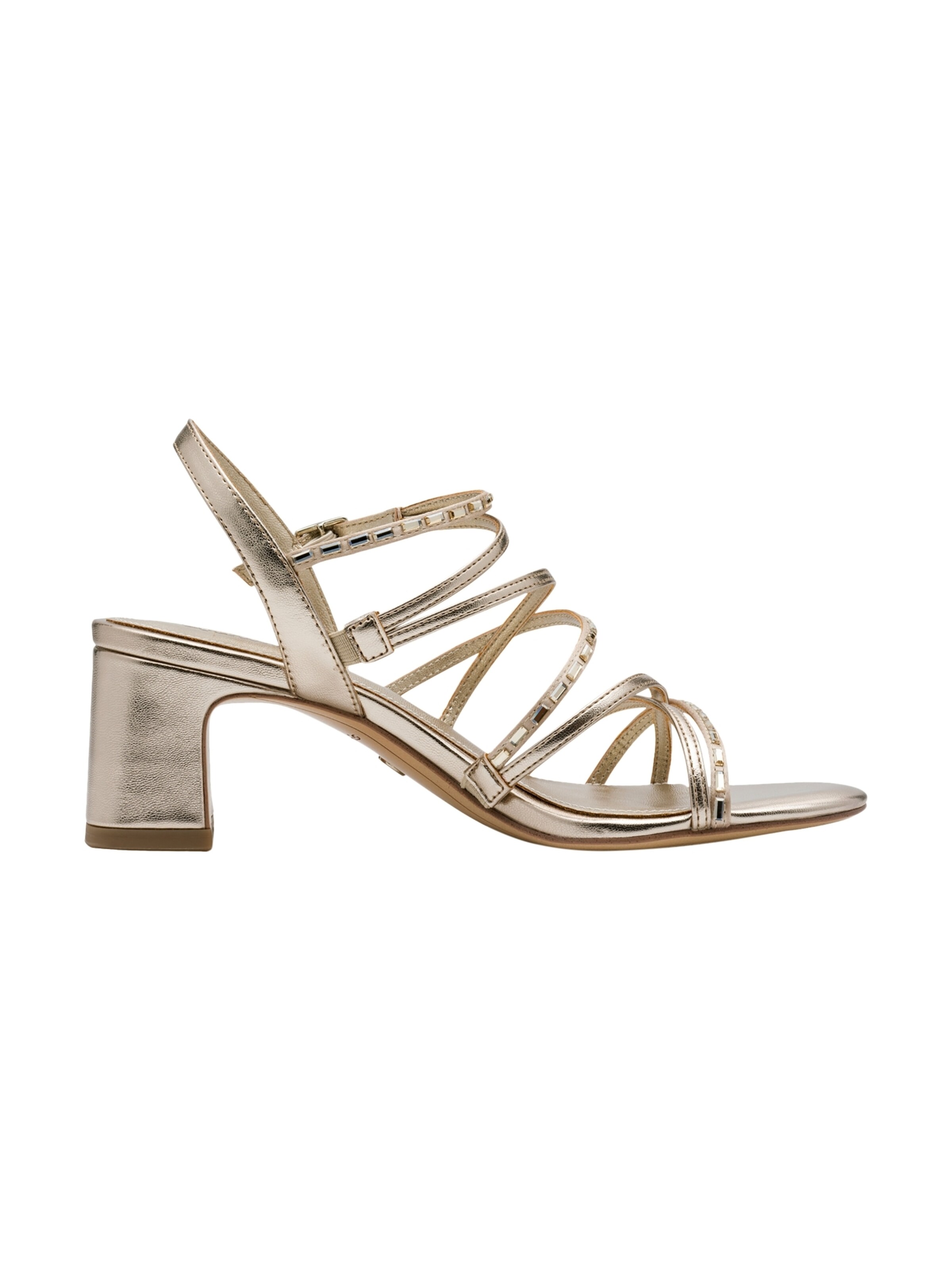 Sandales 'Sandalen mit Absatz' Tamaris en or