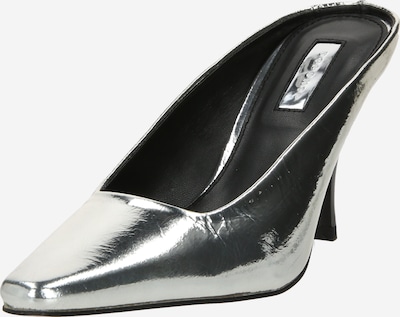 TOPSHOP Pantolette 'Eve' in silber, Produktansicht