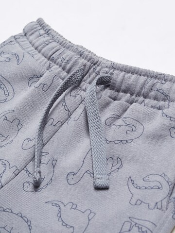 MANGO KIDS Zúžený Kalhoty – šedá