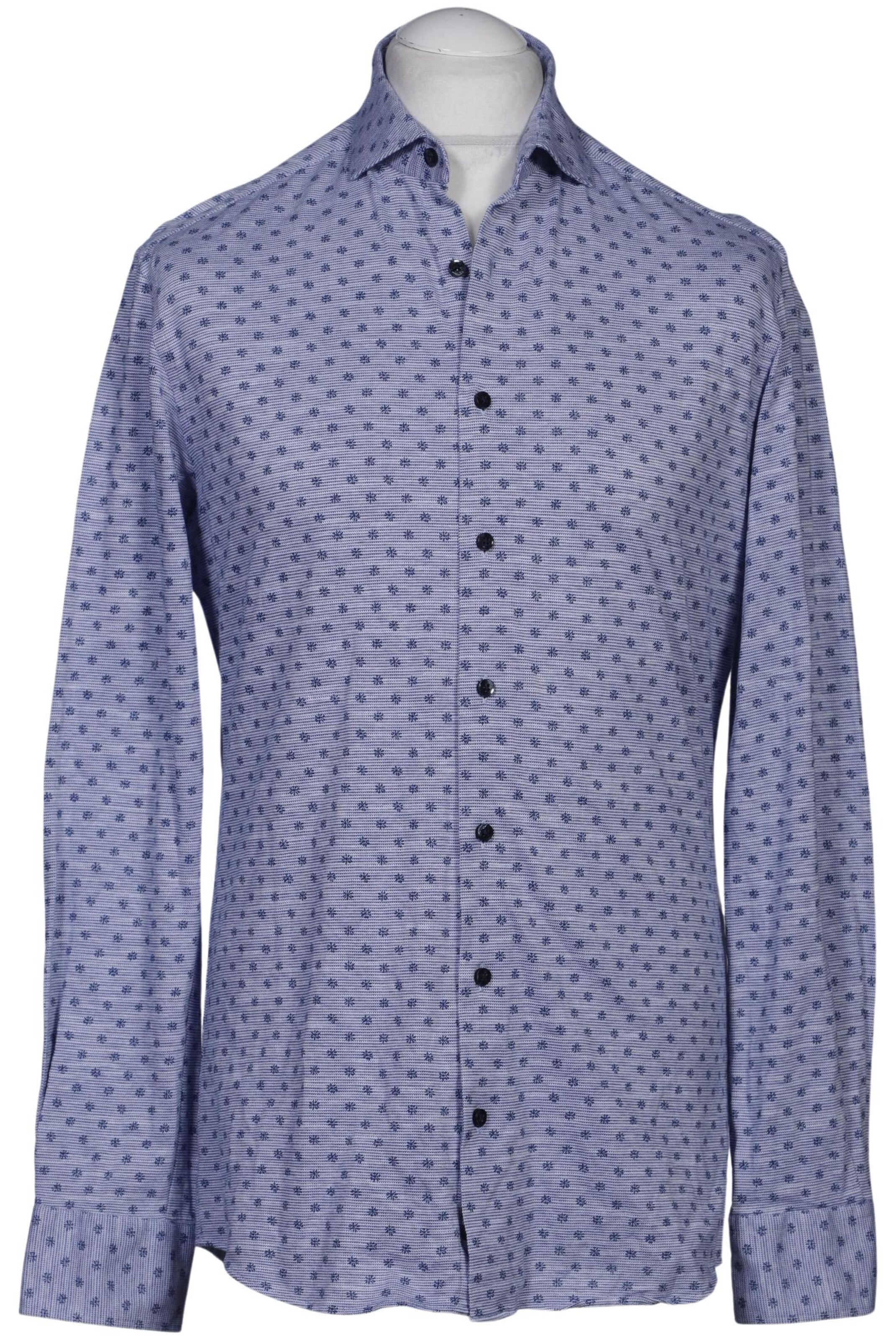 ETERNA Button Up Shirt in M in Blue: front