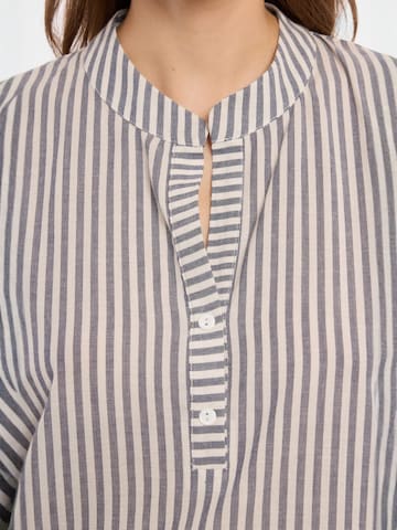 Ana Alcazar Blouse 'Dorivar' in Blauw