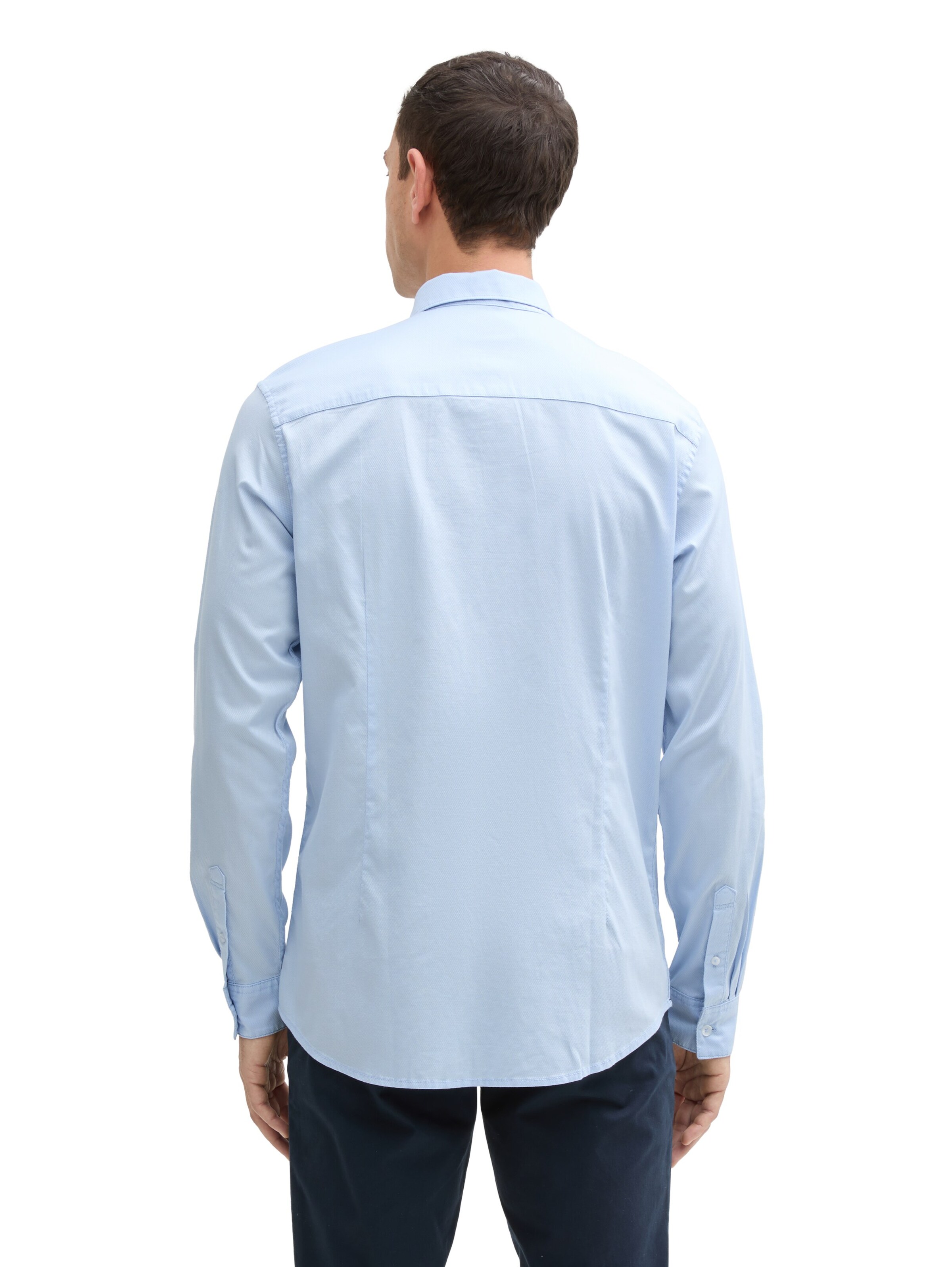 TOM TAILOR Slim fit Business Shirt in Blue