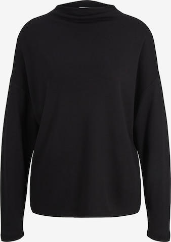TOM TAILOR Sweatshirt in Black: front