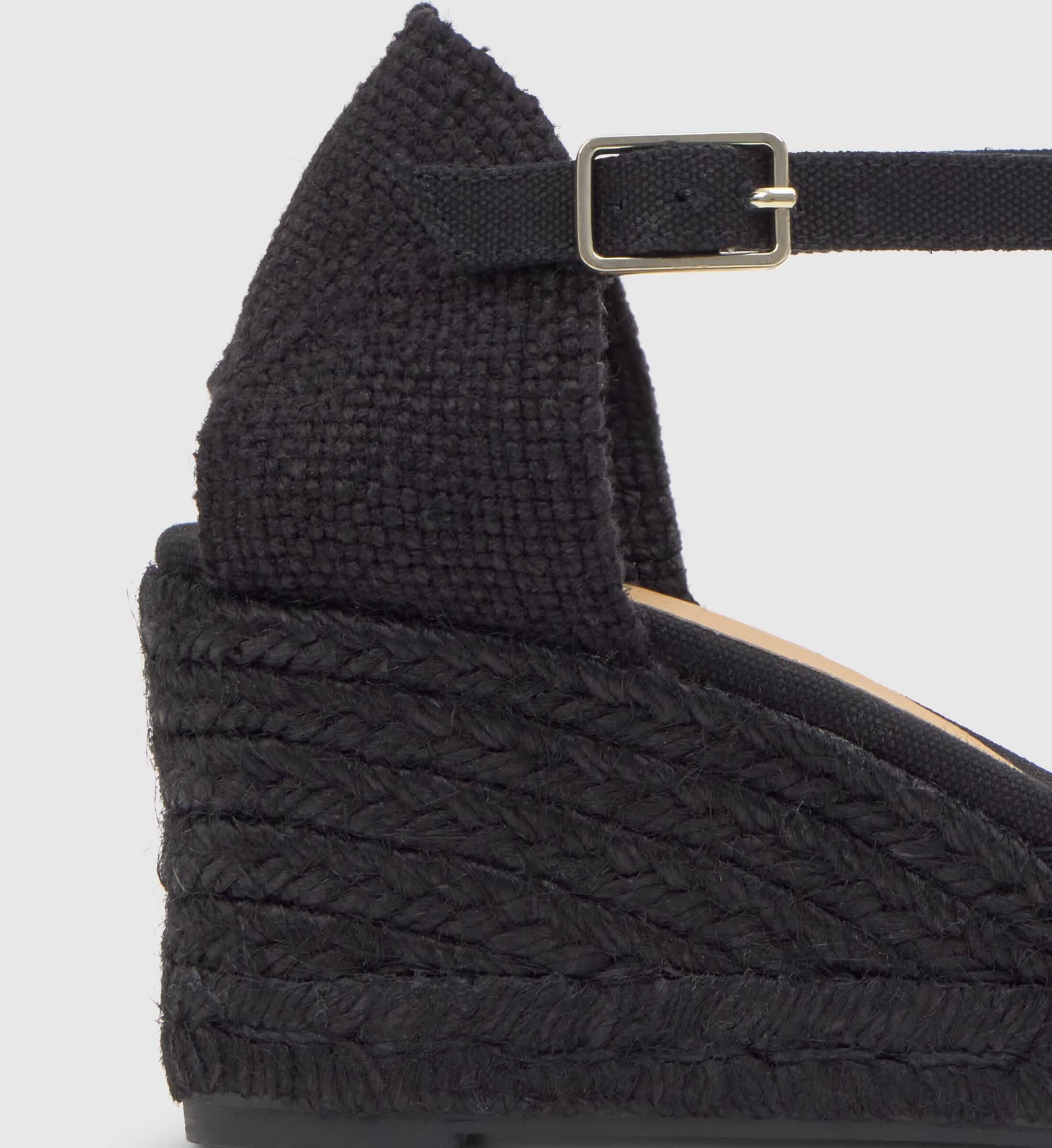 Castañer Espadrill 'CAROL' i svart