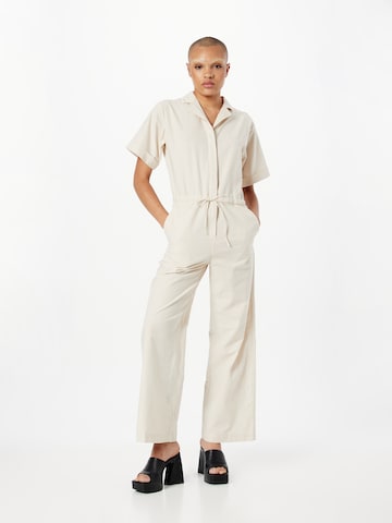 DENHAM Jumpsuit 'SARAH' in Beige: voorkant