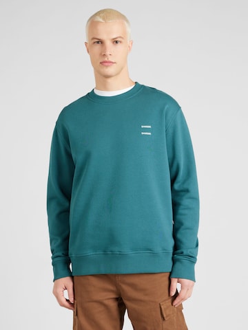 Samsøe Samsøe - Sudadera 'JOEL' en verde: frente