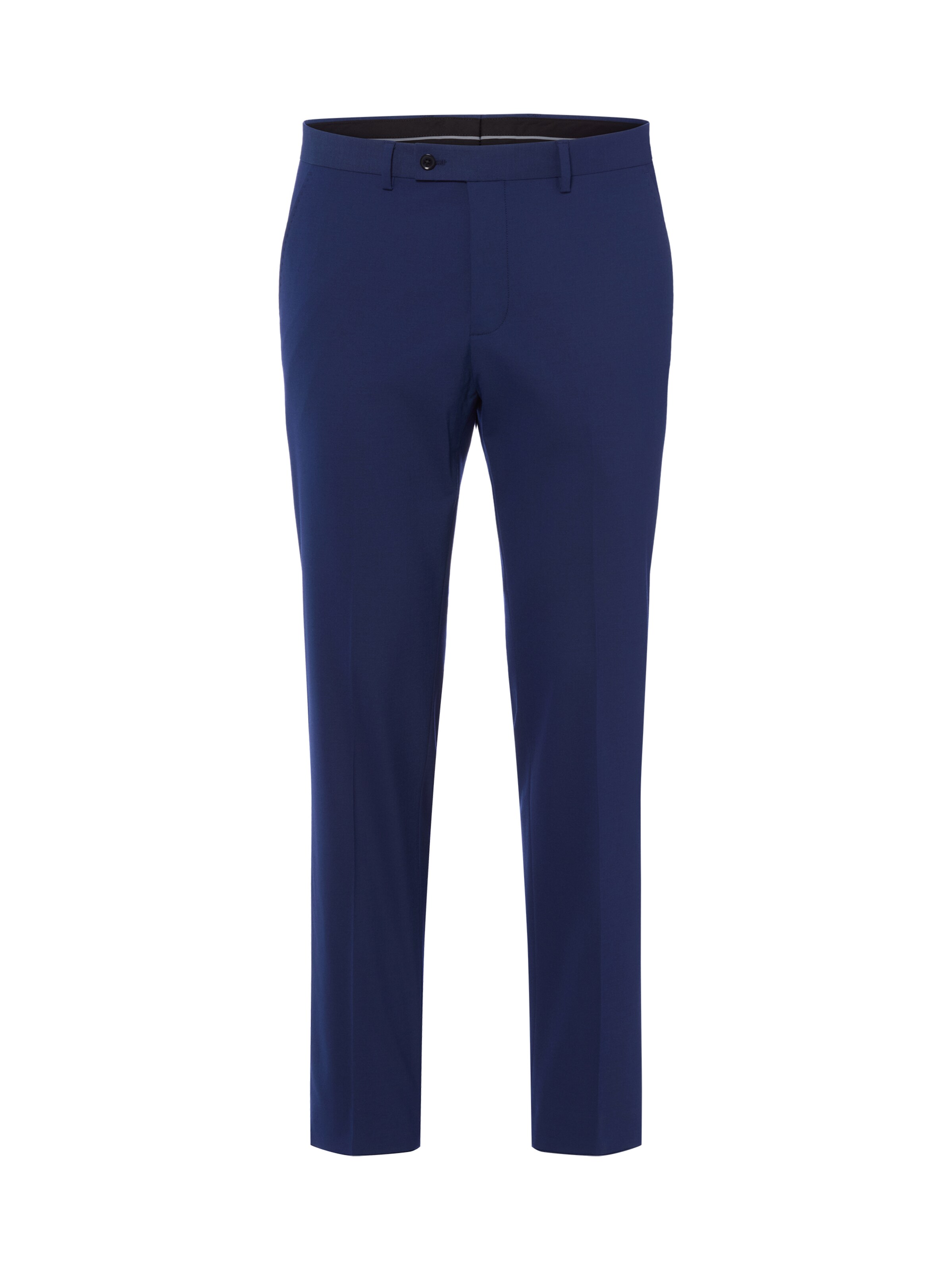 Pantalon à plis Finshley & Harding en bleu : devant