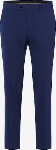 Pantalon à plis Finshley & Harding en bleu : devant