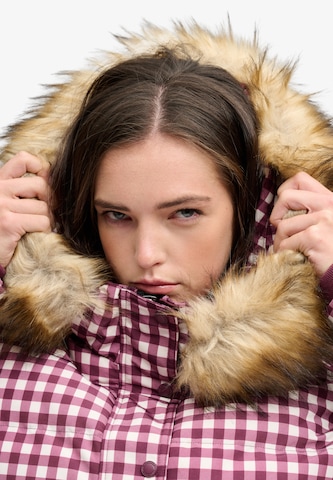 Superdry & Co Winterjas in Roze