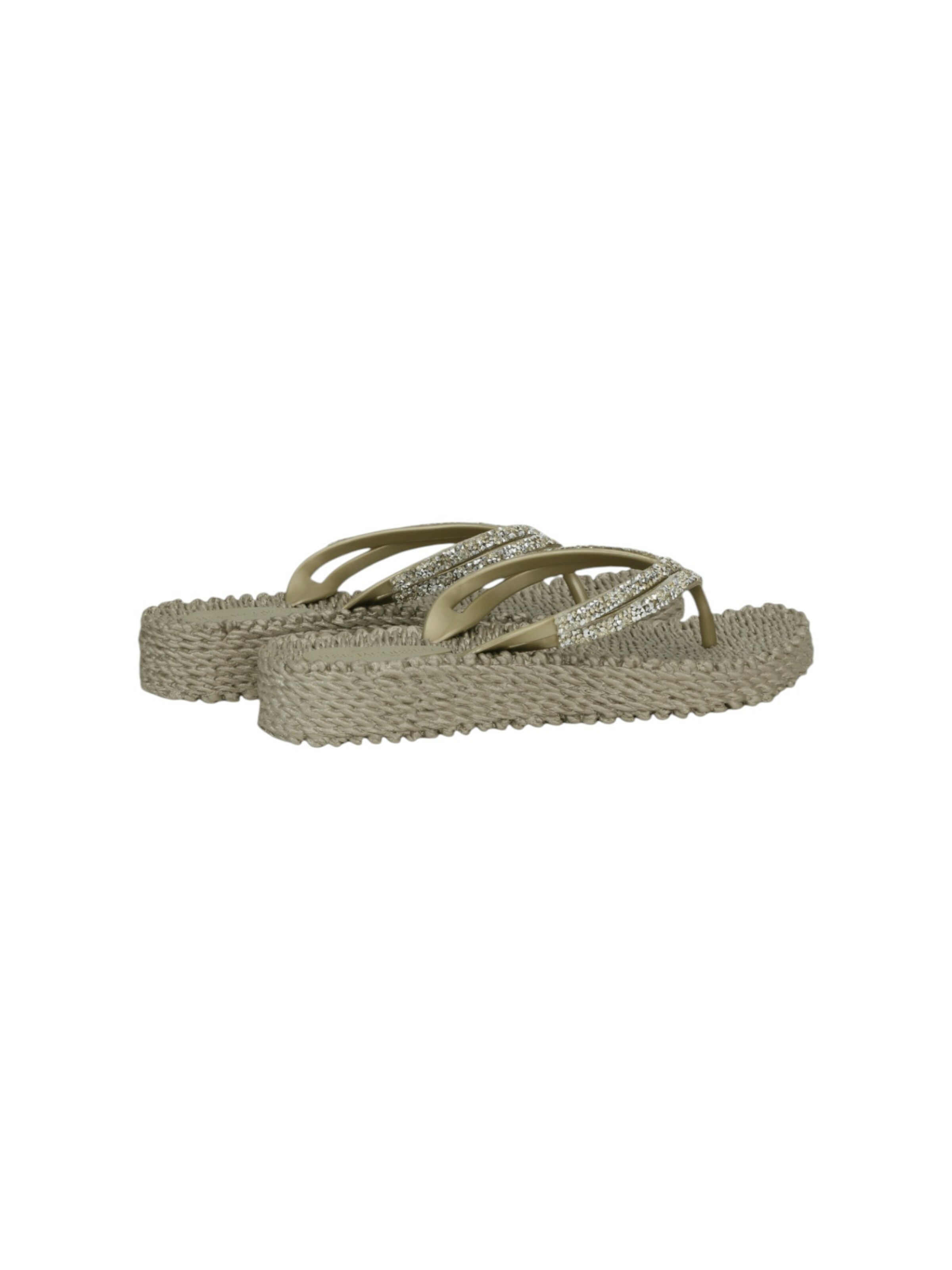 ILSE JACOBSEN T-Bar Sandals 'CHEERFUL08M' in Gold