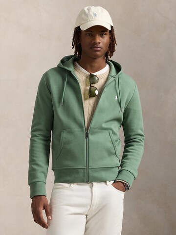 Polo Ralph Lauren Кофта на молнии в Зеленый: спереди