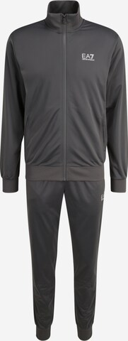 EA7 Emporio Armani - Ropa para correr en gris: frente