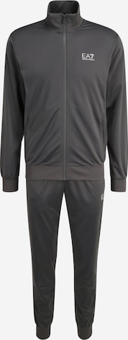 EA7 Emporio Armani - Fato de jogging em cinzento: frente