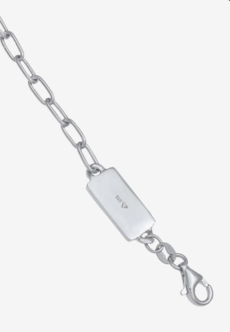 KUZZOI Halskette Basic Kette in Silber