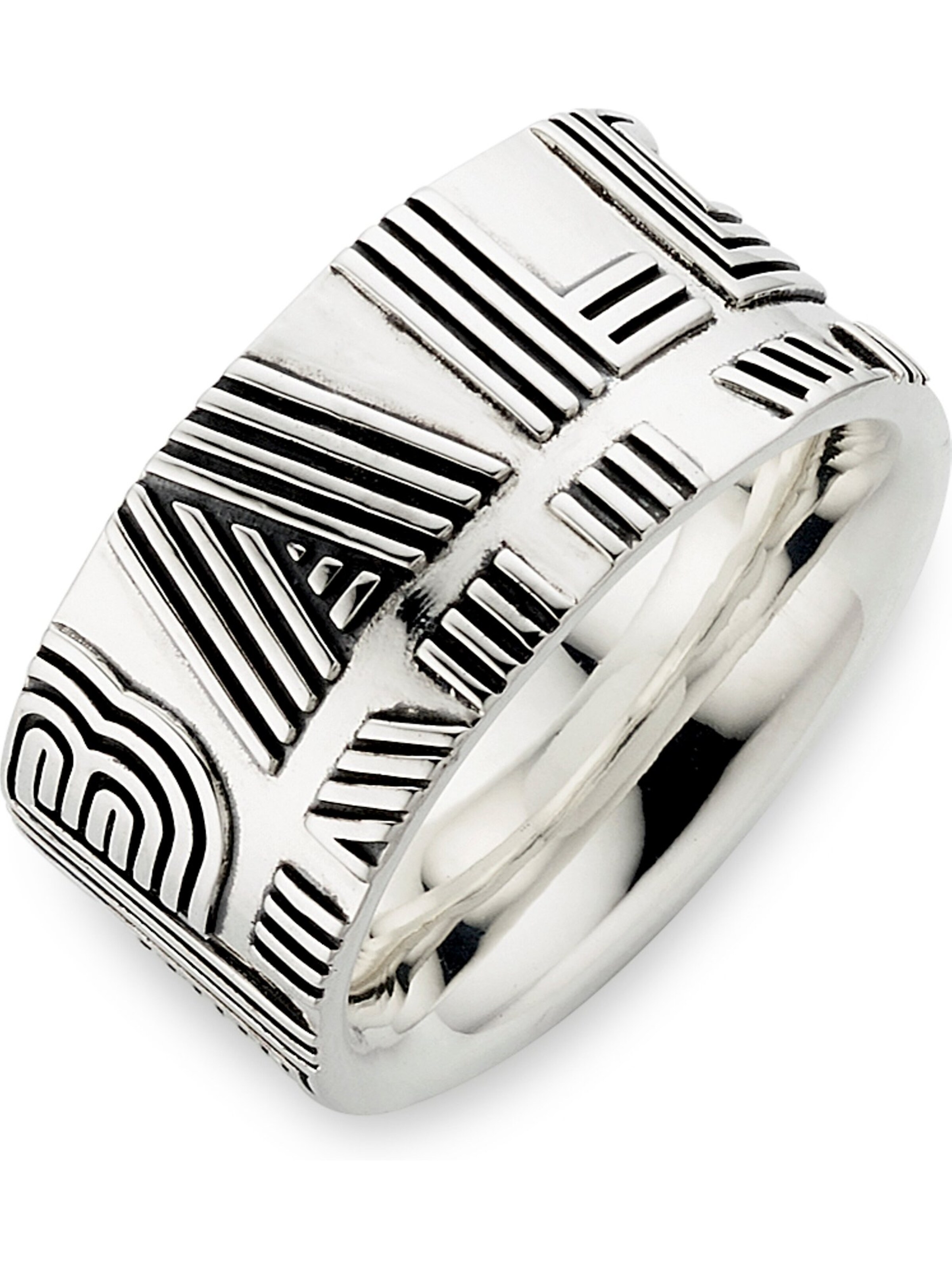 Baldessarini Ring in Silber: Vorderseite