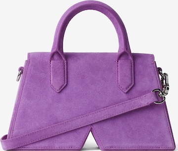 Sac à bandoulière 'IKON K Suede' Karl Lagerfeld en violet