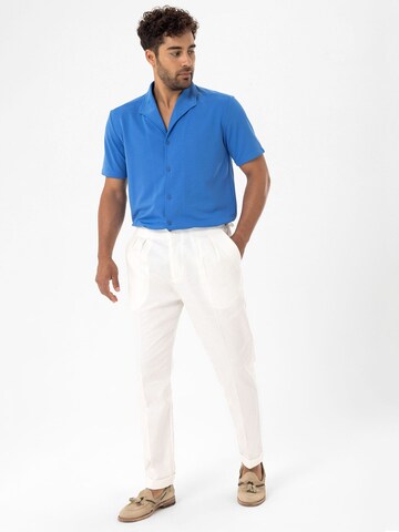 Coupe regular Chemise Dandalo en bleu