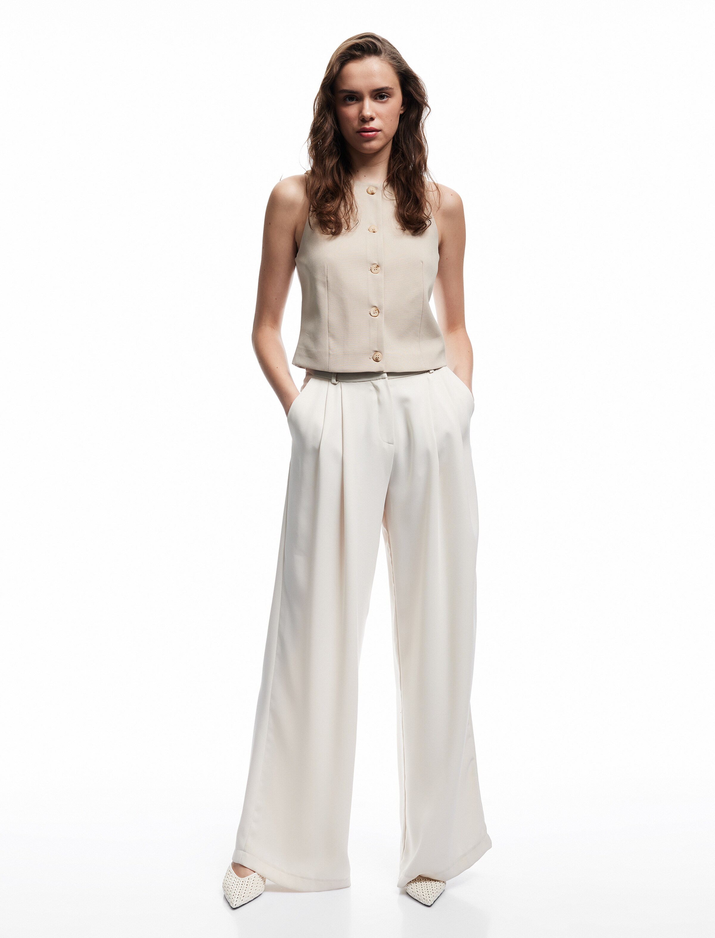 Koton Weste in Beige