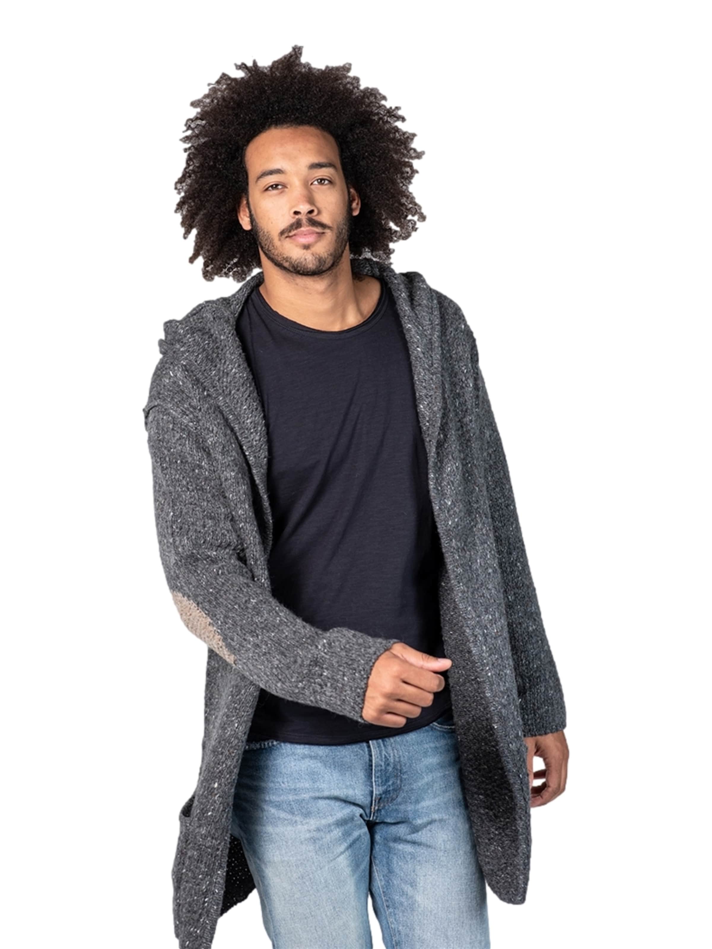 Vestes en maille 'Terry' Key Largo en gris : devant