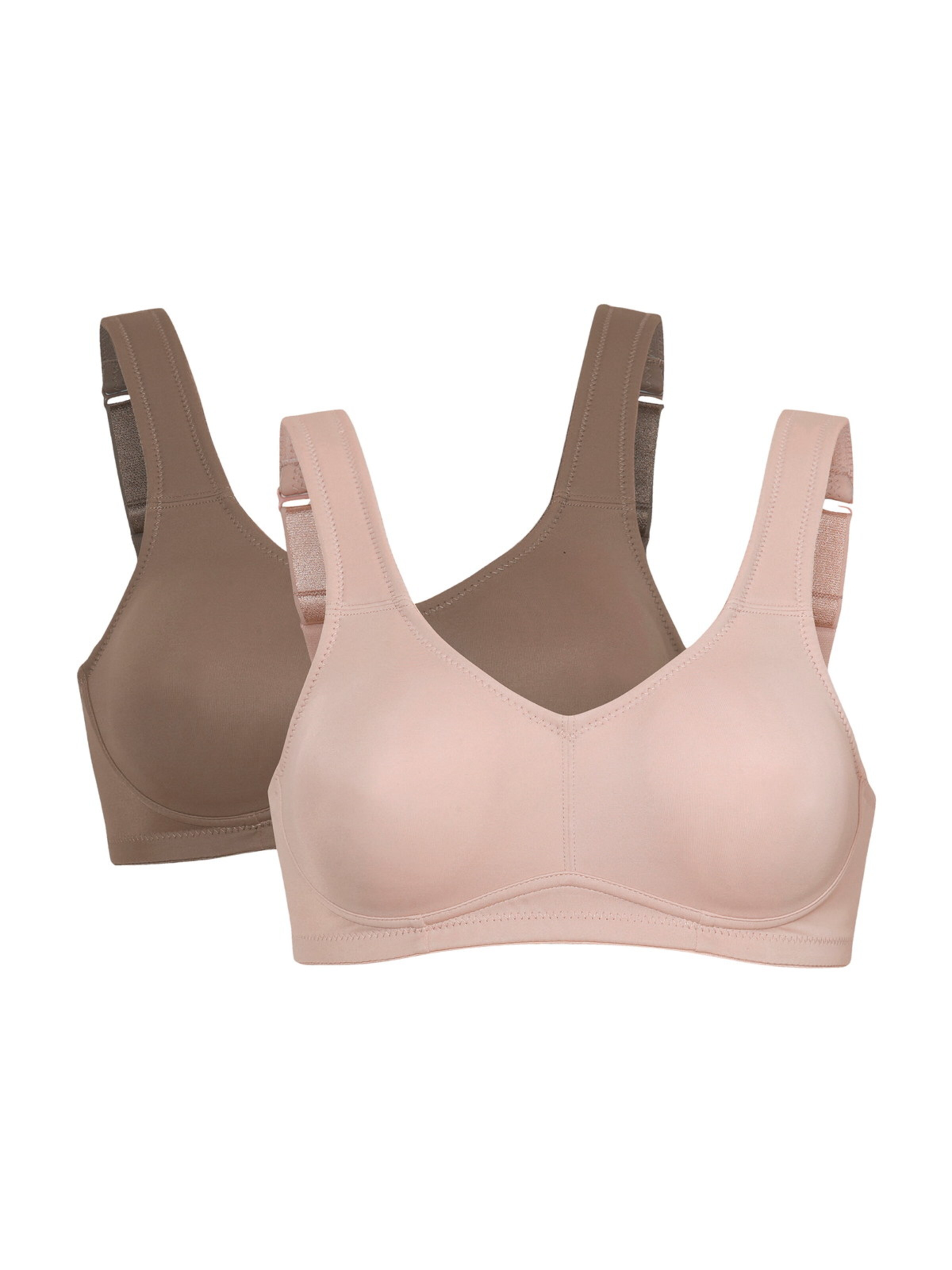 Cellbes of Sweden Bralette Bra in Brown: front