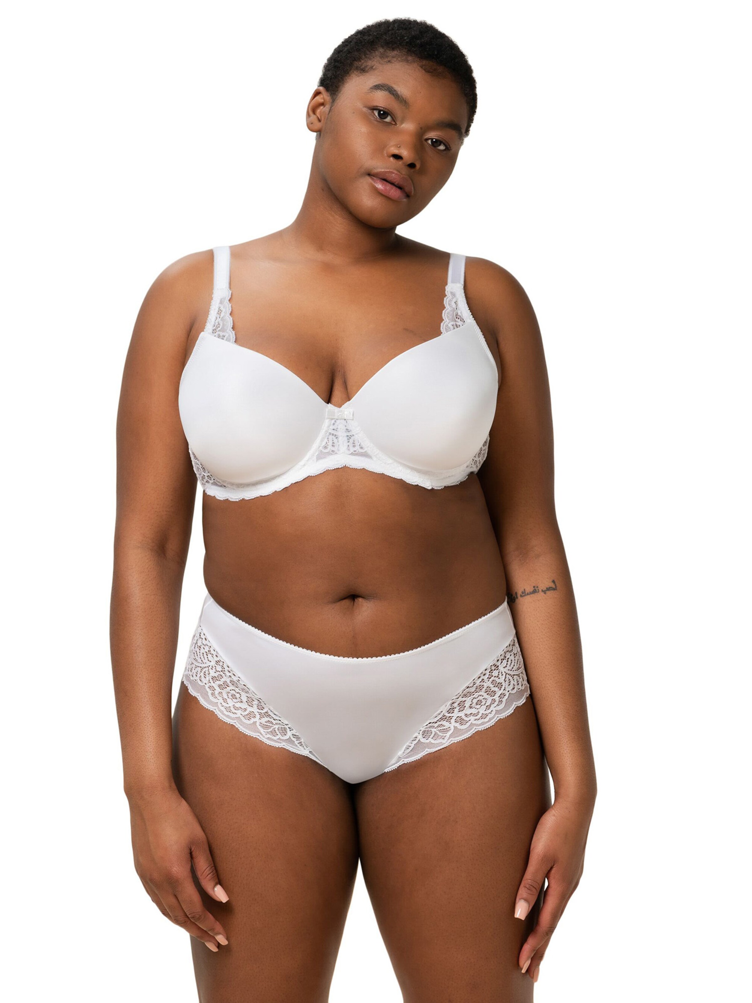 Slip ' Amourette Spotlight ' TRIUMPH en blanc