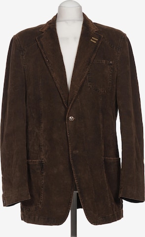 Engbers Suit Jacket in M-L in Brown: front
