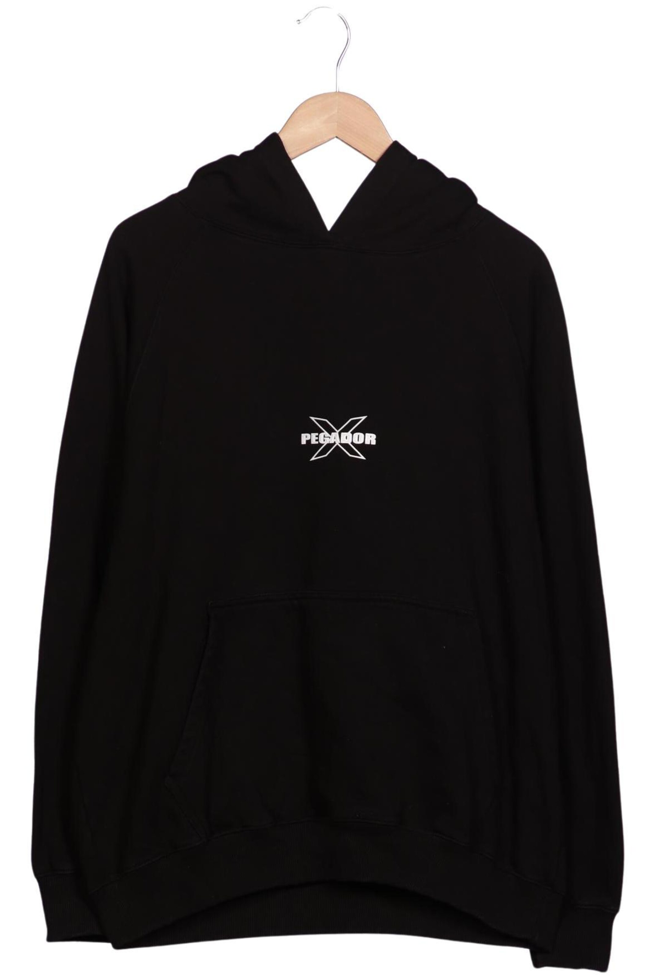 Pegador Sweatshirt & Zip-Up Hoodie in XL in Black: front