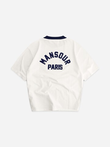 T-Shirt 'Arch Felt' Mansour en blanc
