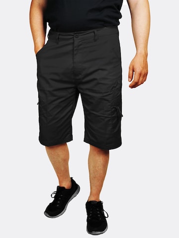 Regular Pantalon outdoor 'Valley ' normani en noir : devant