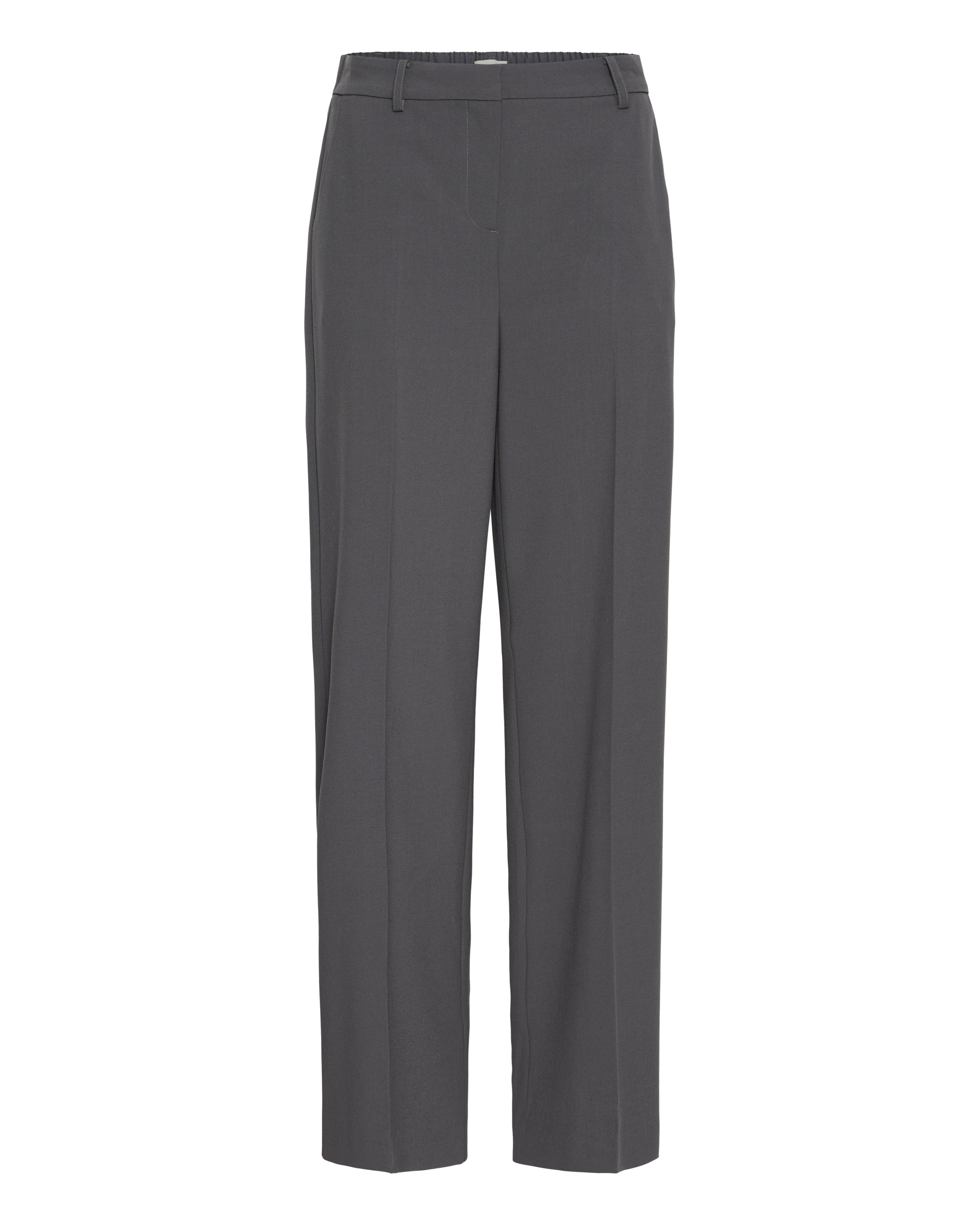 b.young Pleated Pants 'BYDanta' in Grey: front
