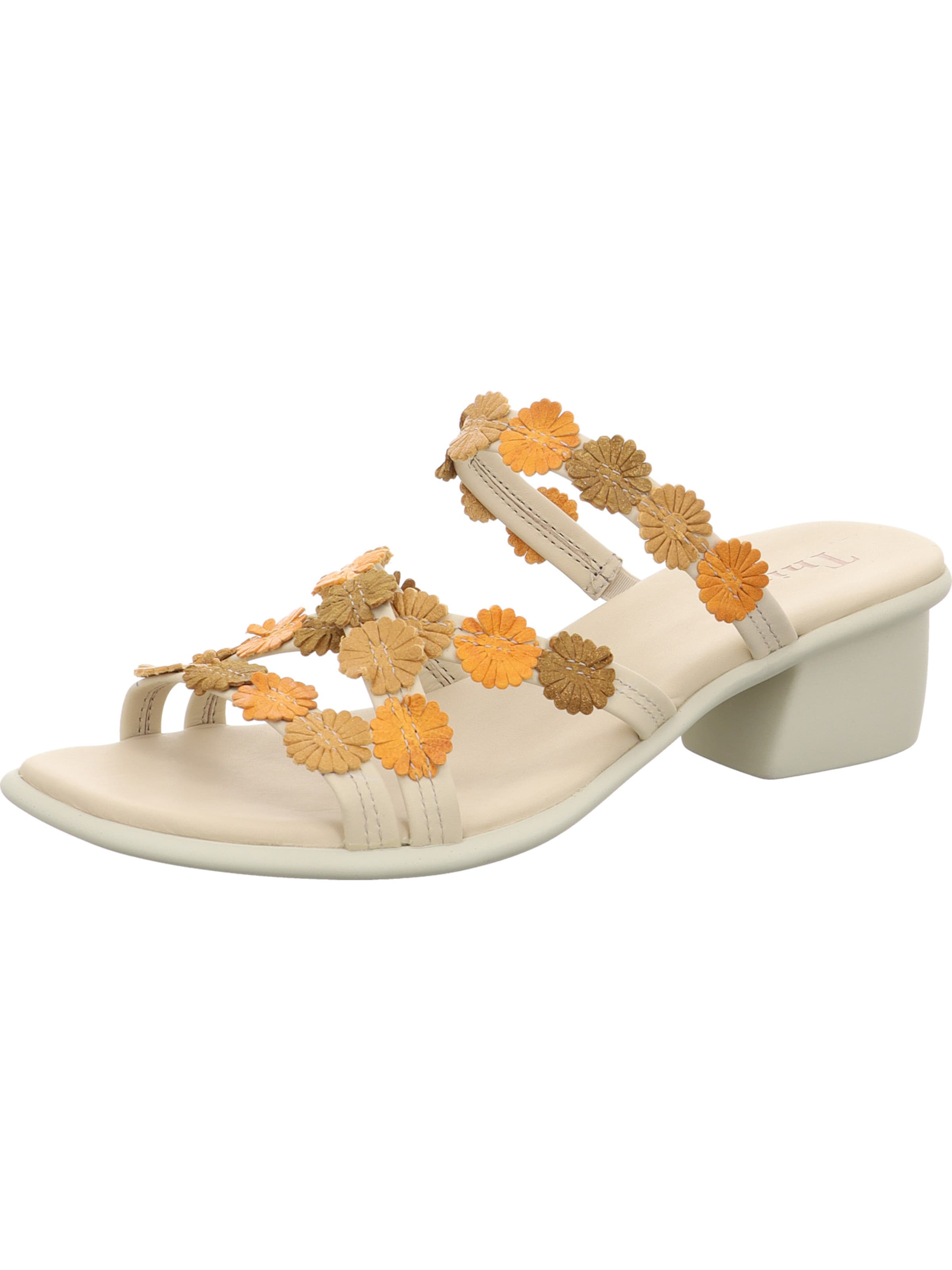 THINK! Pantolette 'Vivi' in Beige: Vorderseite