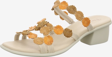 THINK! Pantolette 'Vivi' in Beige: Vorderseite