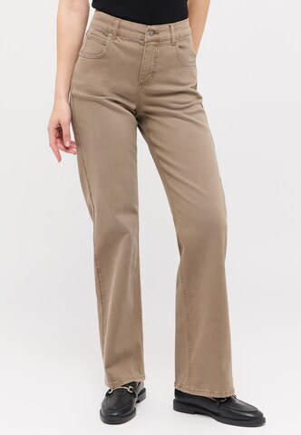 Angels Regular Jeans in Beige: front