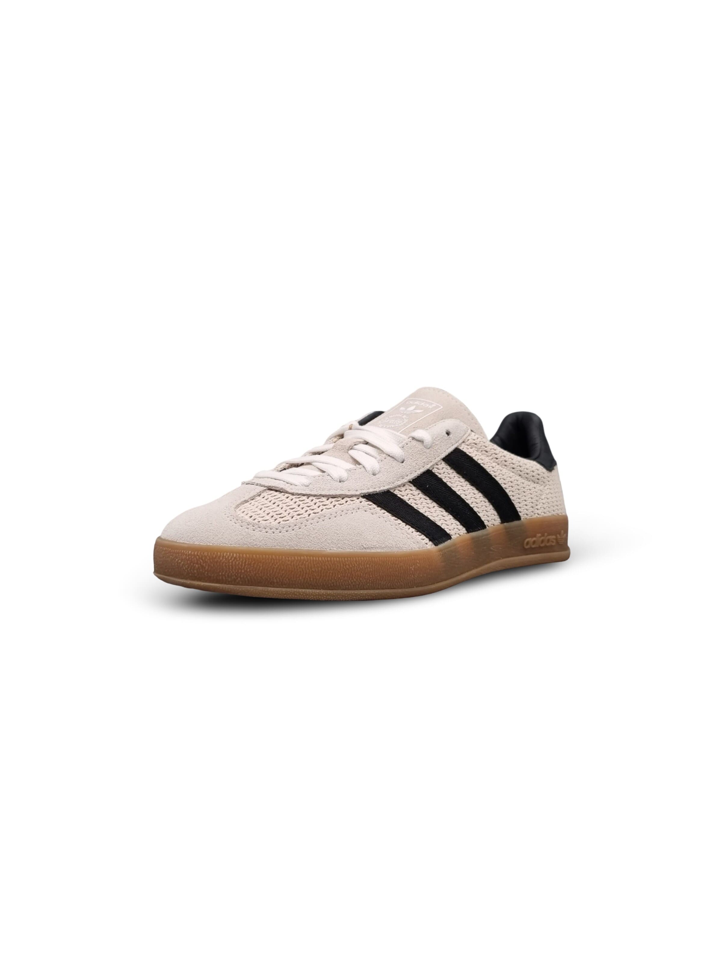 ADIDAS ORIGINALS Sneakers 'adidas Gazelle Indoor Aluminum Core Black' in Beige