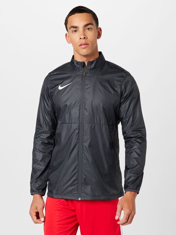 NIKE Trainingsjack 'Park 20' in Zwart: voorkant