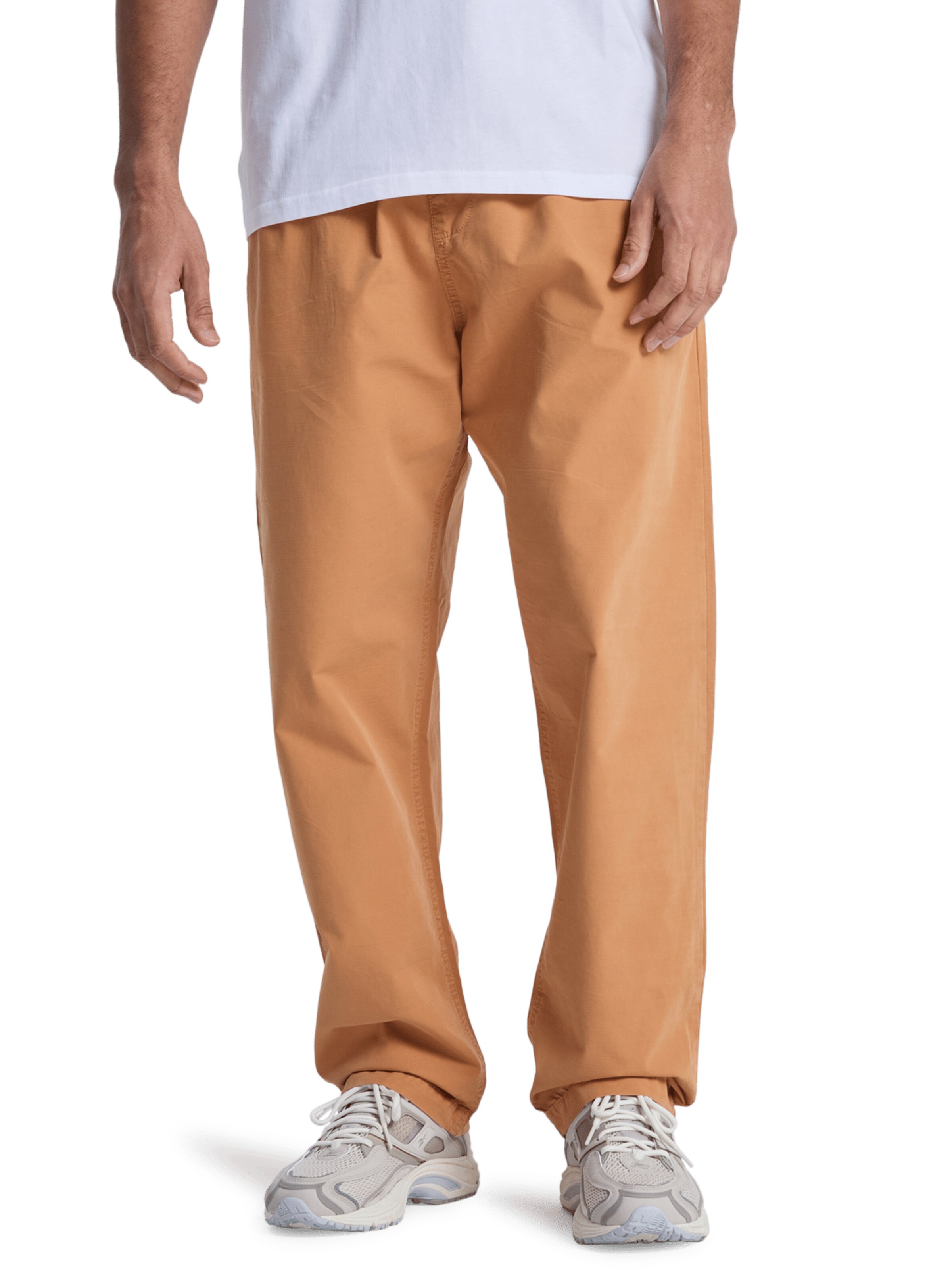 Pantalon 'The Pipe Beach' QUIKSILVER en orange : devant