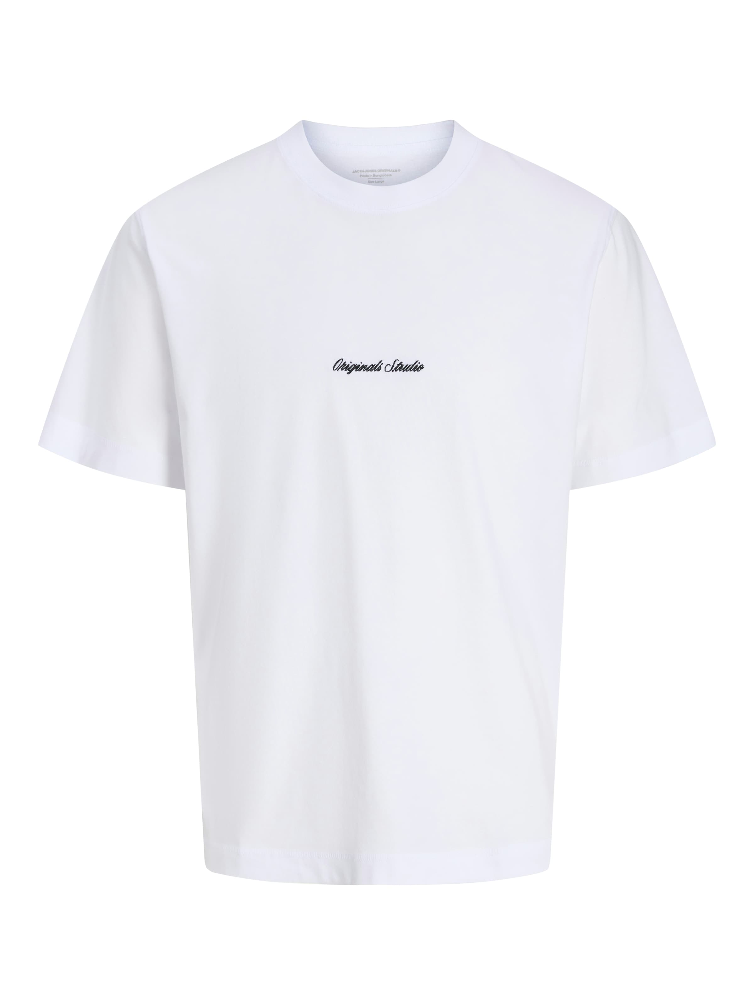 JACK & JONES Shirt 'JORNORREBRO' in White: front