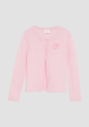 s.Oliver Knit Cardigan in Pink